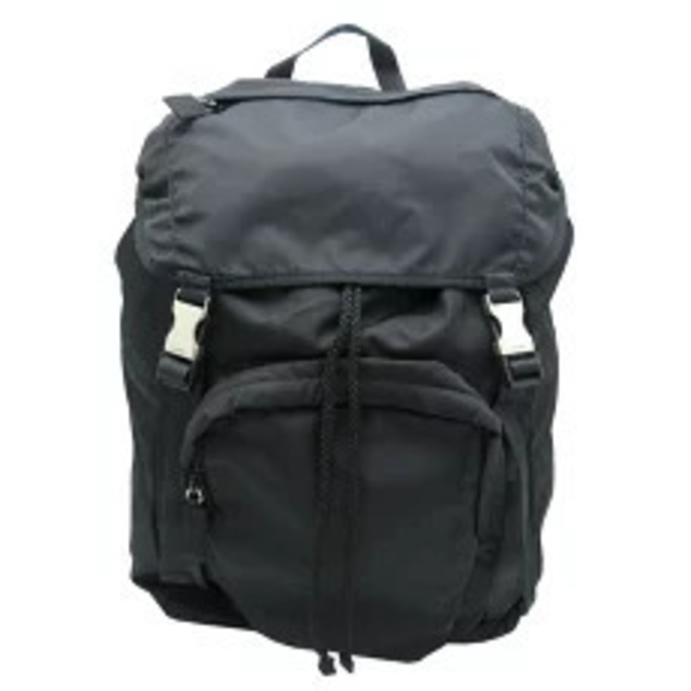 Prada Backpack Rucksack Daypack Black